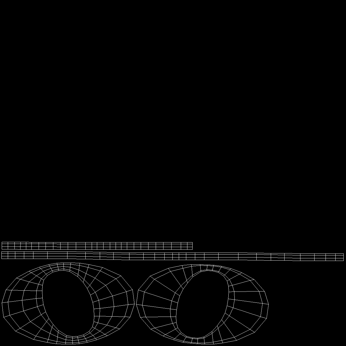 3D model Plastic Music Notes Waves