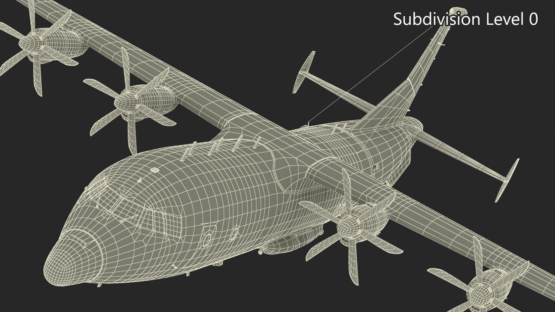 3D Medium Military Transport Aircraft Shaanxi Y 9 Rigged model