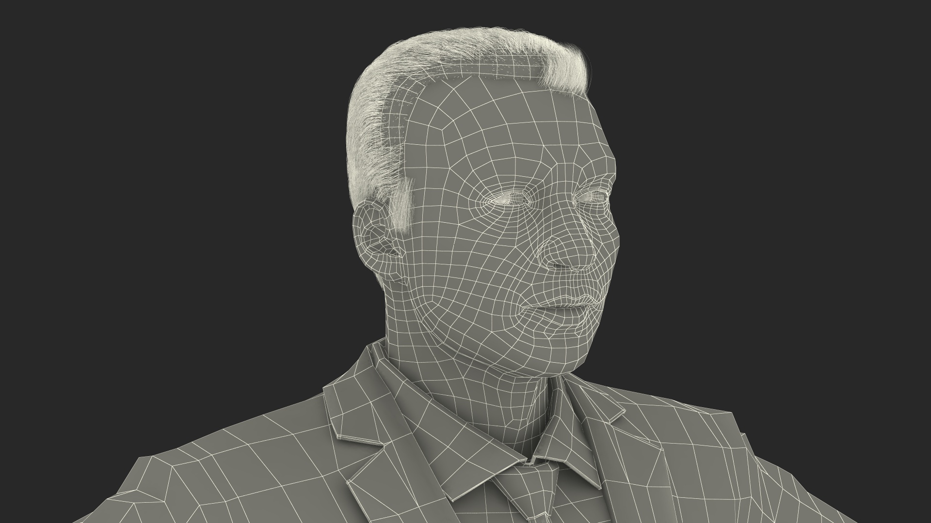 3D Businessman Rigged model