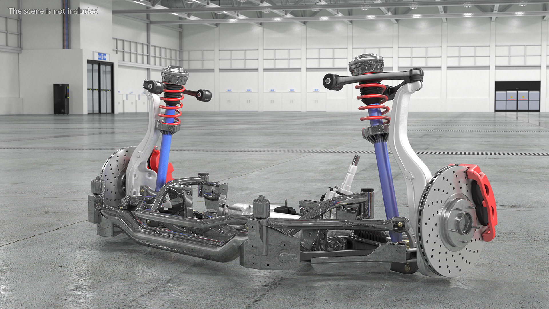3D Car Suspension System