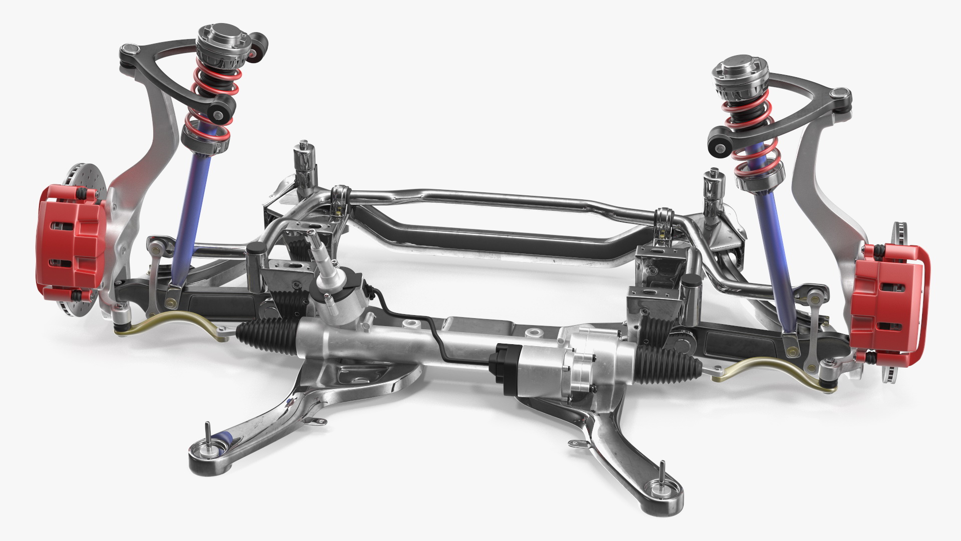 3D Car Suspension System
