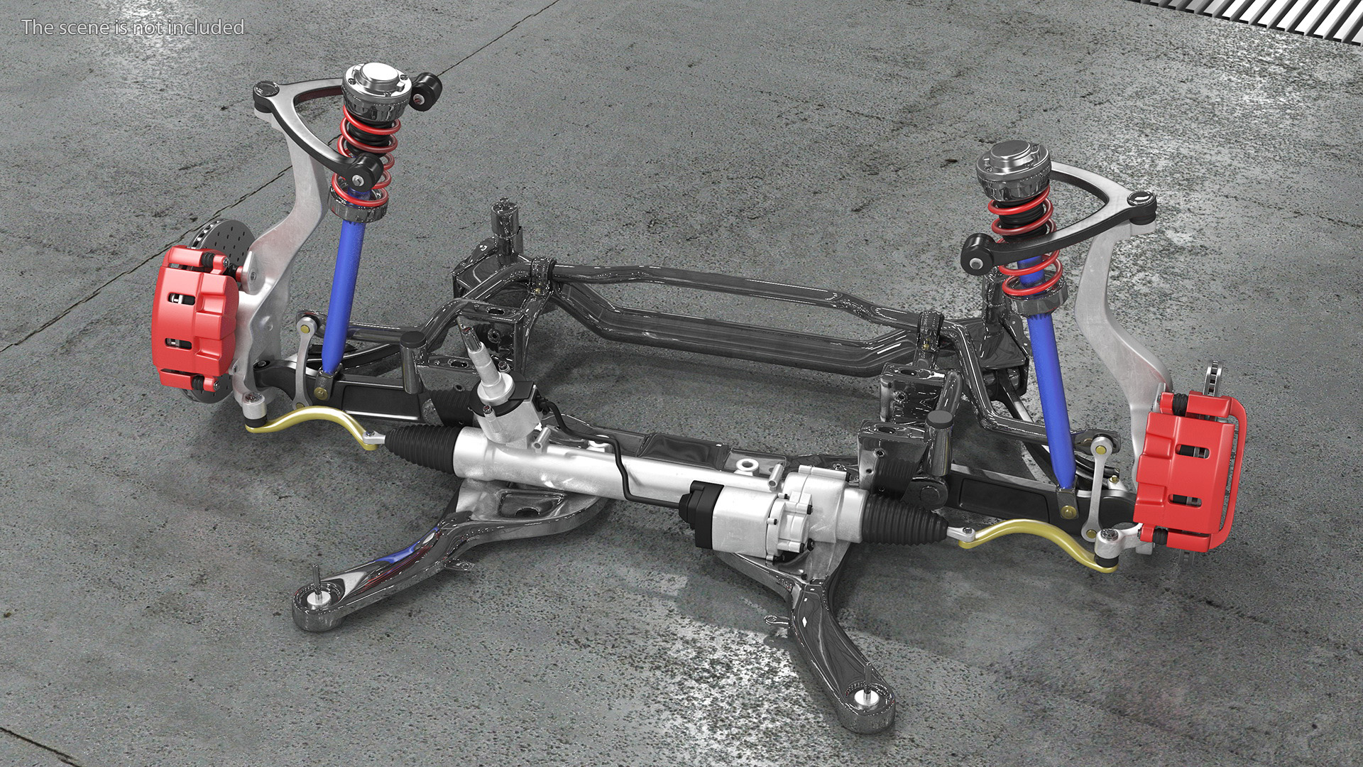 3D Car Suspension System