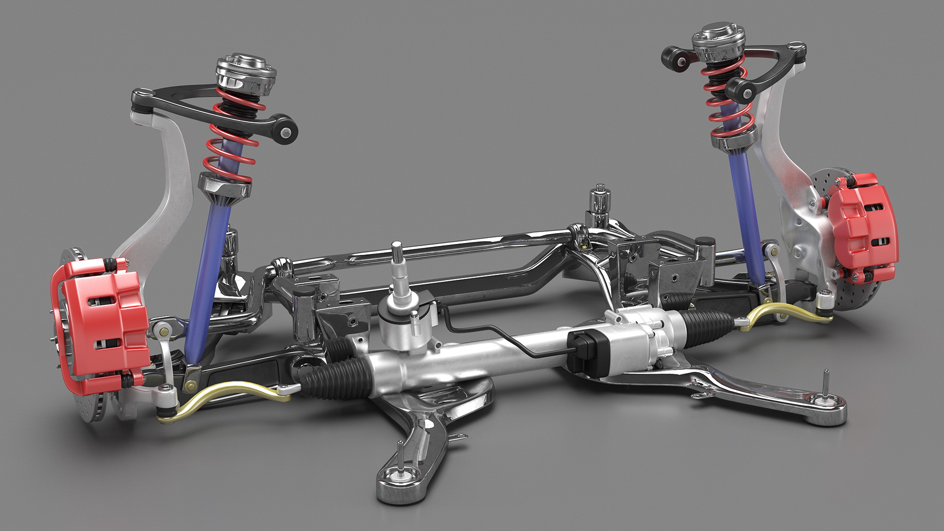 3D Car Suspension System