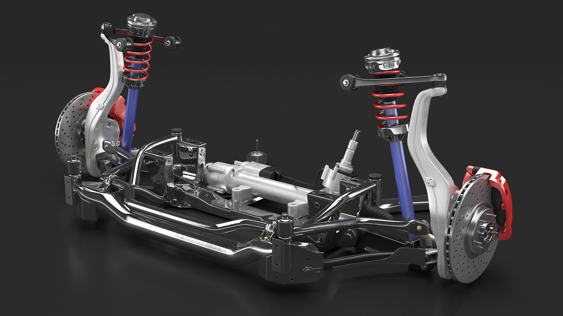 3D Car Suspension System
