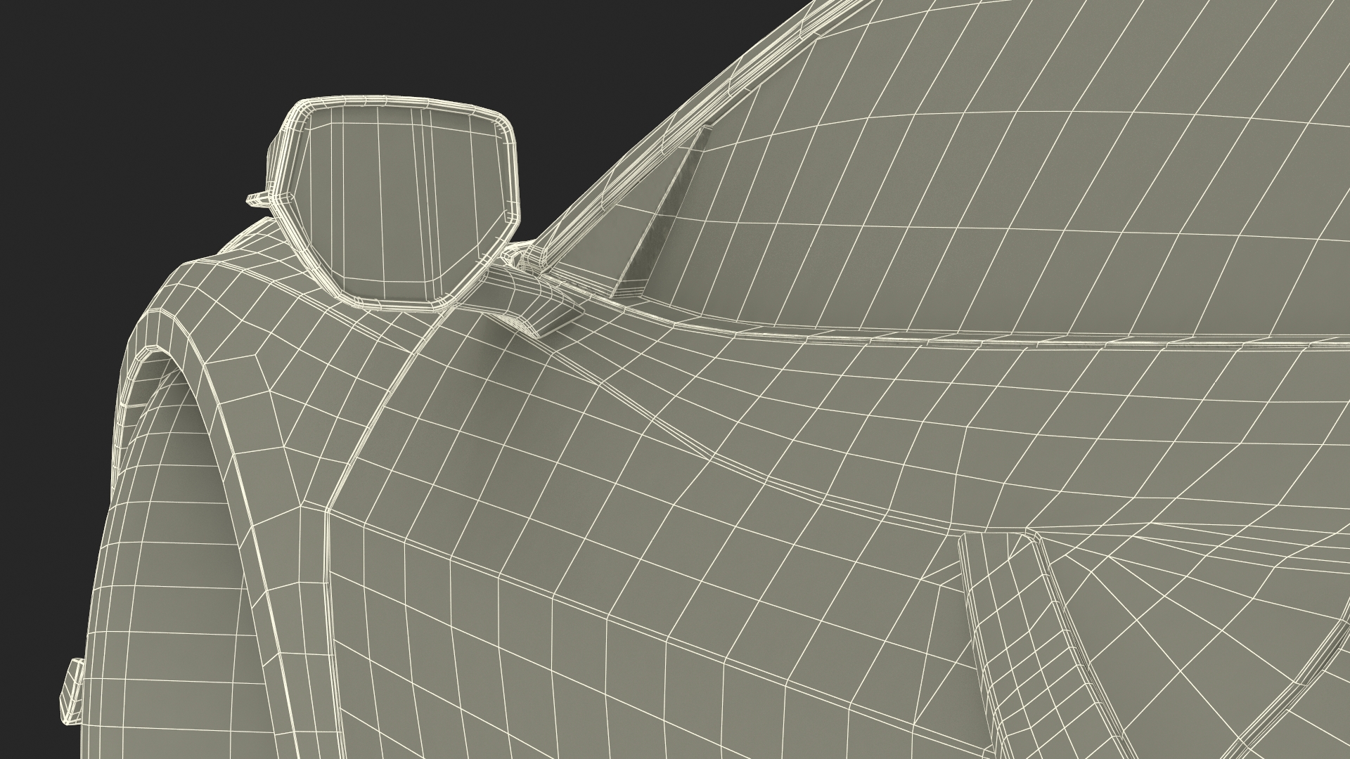 3D Yellow Chevy Corvette Z0 2023 Coupe Rigged for Maya
