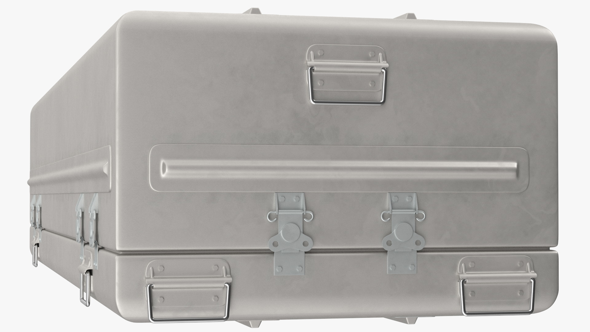 3D Military Funeral Casket model