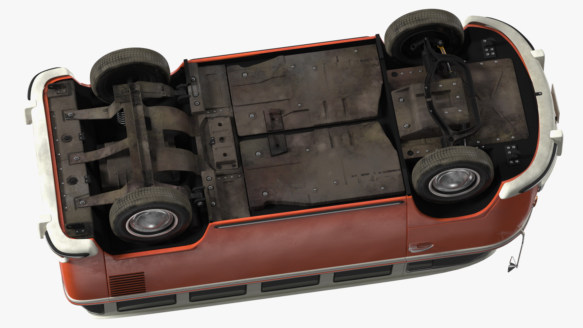 3D Volkswagen Type 2 Exterior Only