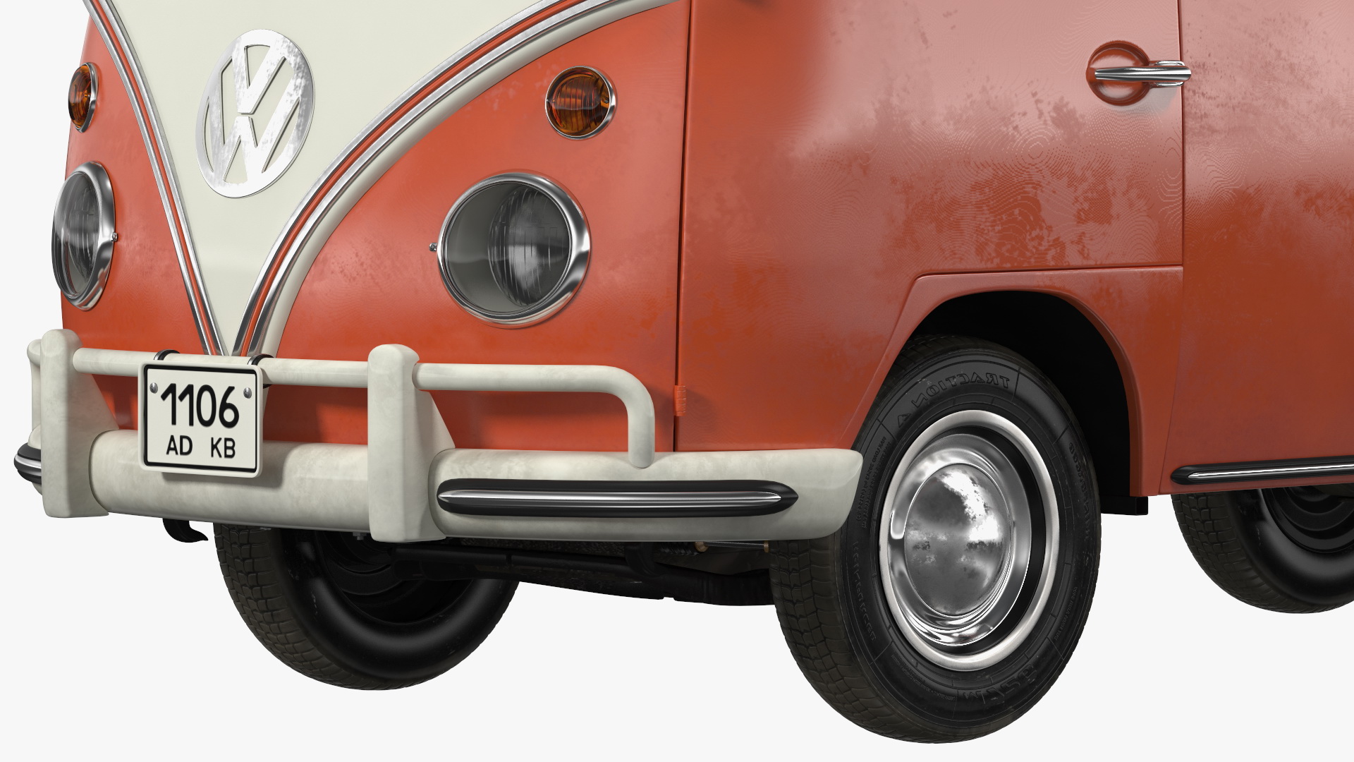 3D Volkswagen Type 2 Exterior Only
