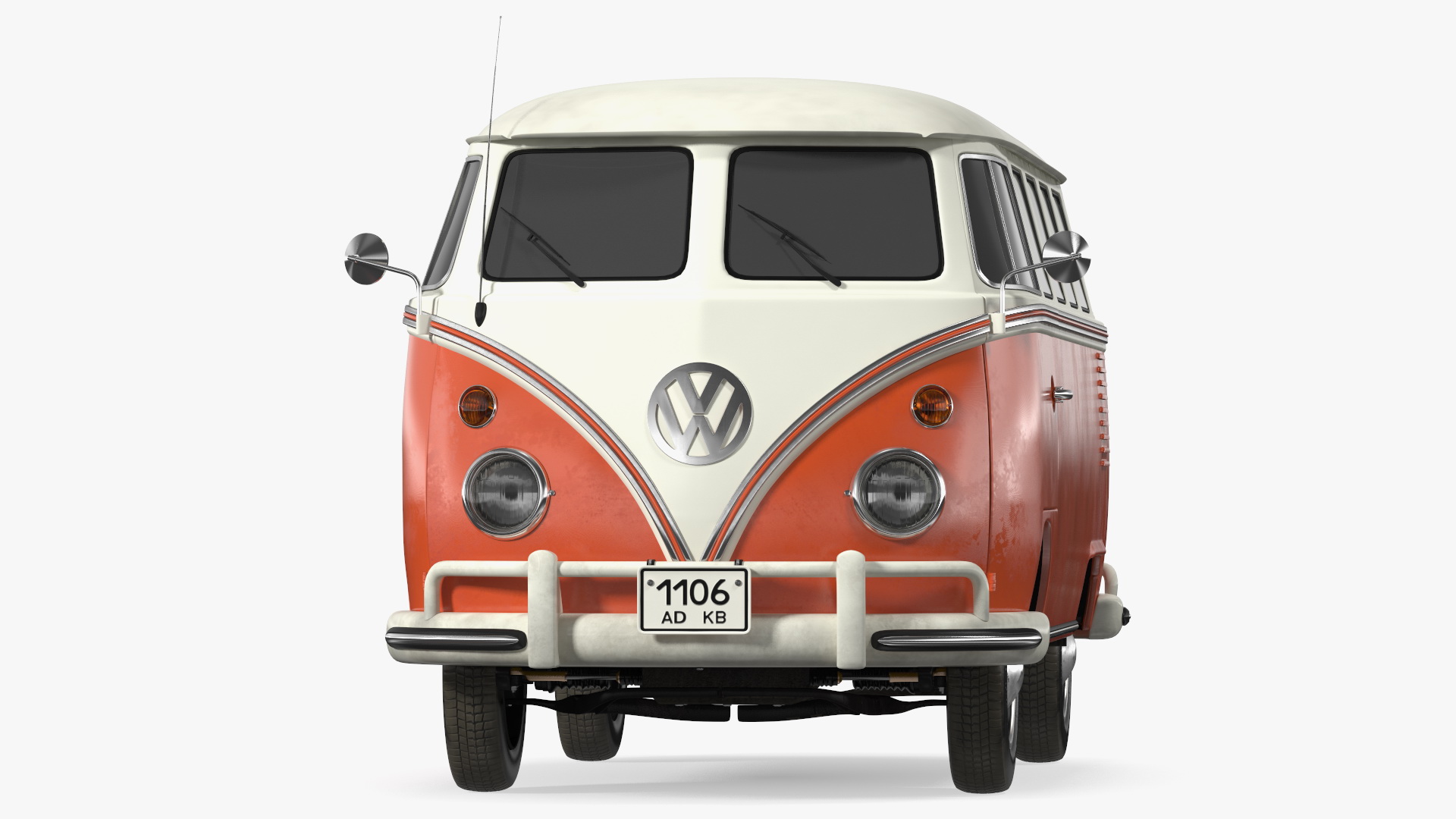 3D Volkswagen Type 2 Exterior Only