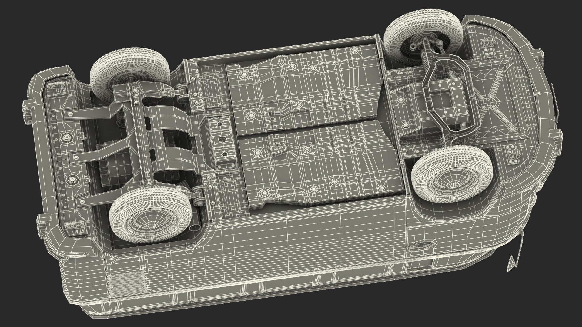 3D Volkswagen Type 2 Exterior Only