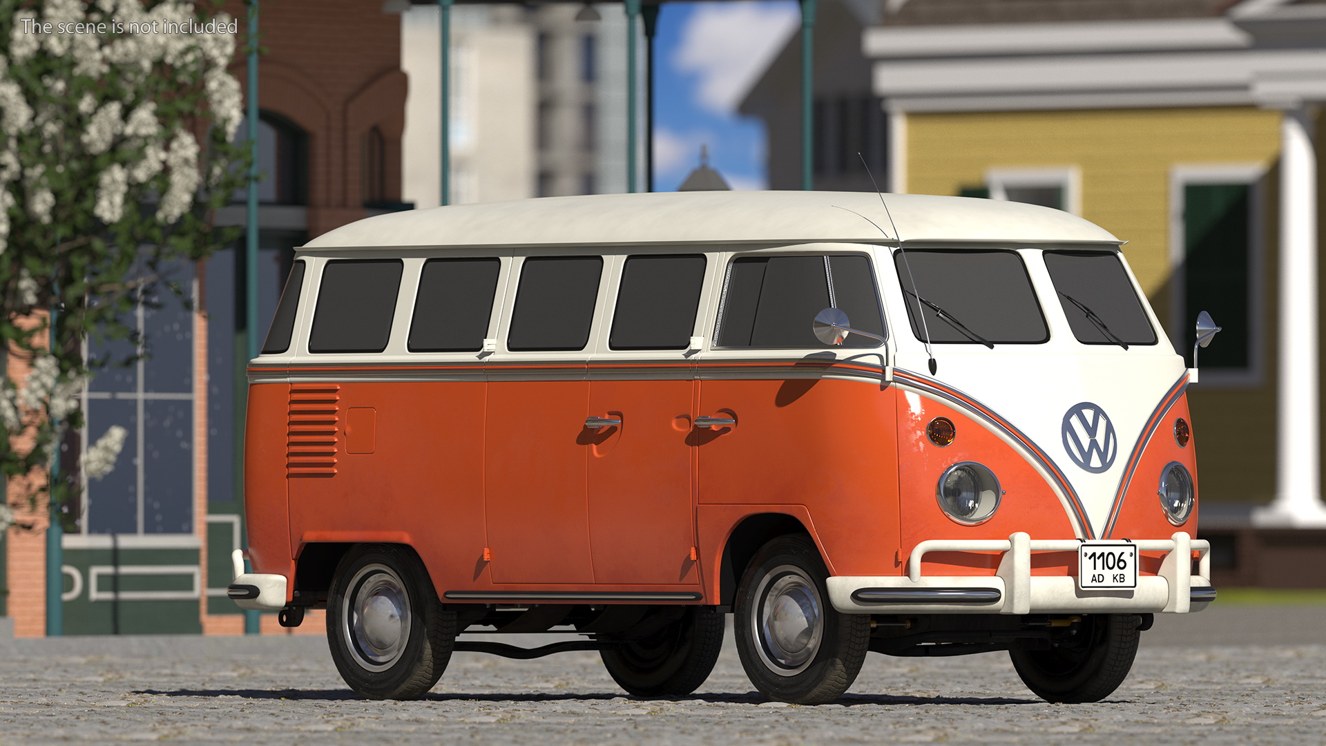 3D Volkswagen Type 2 Exterior Only