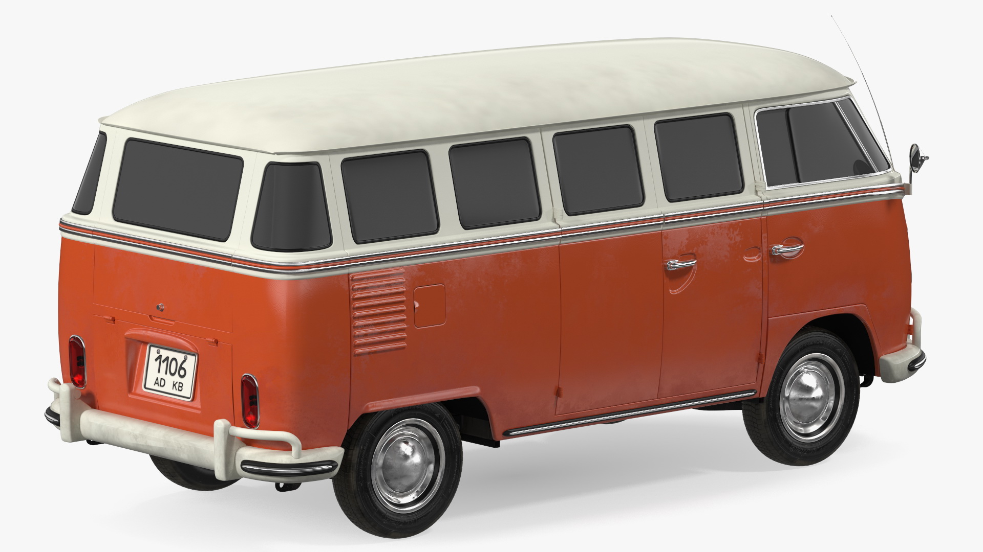 3D Volkswagen Type 2 Exterior Only