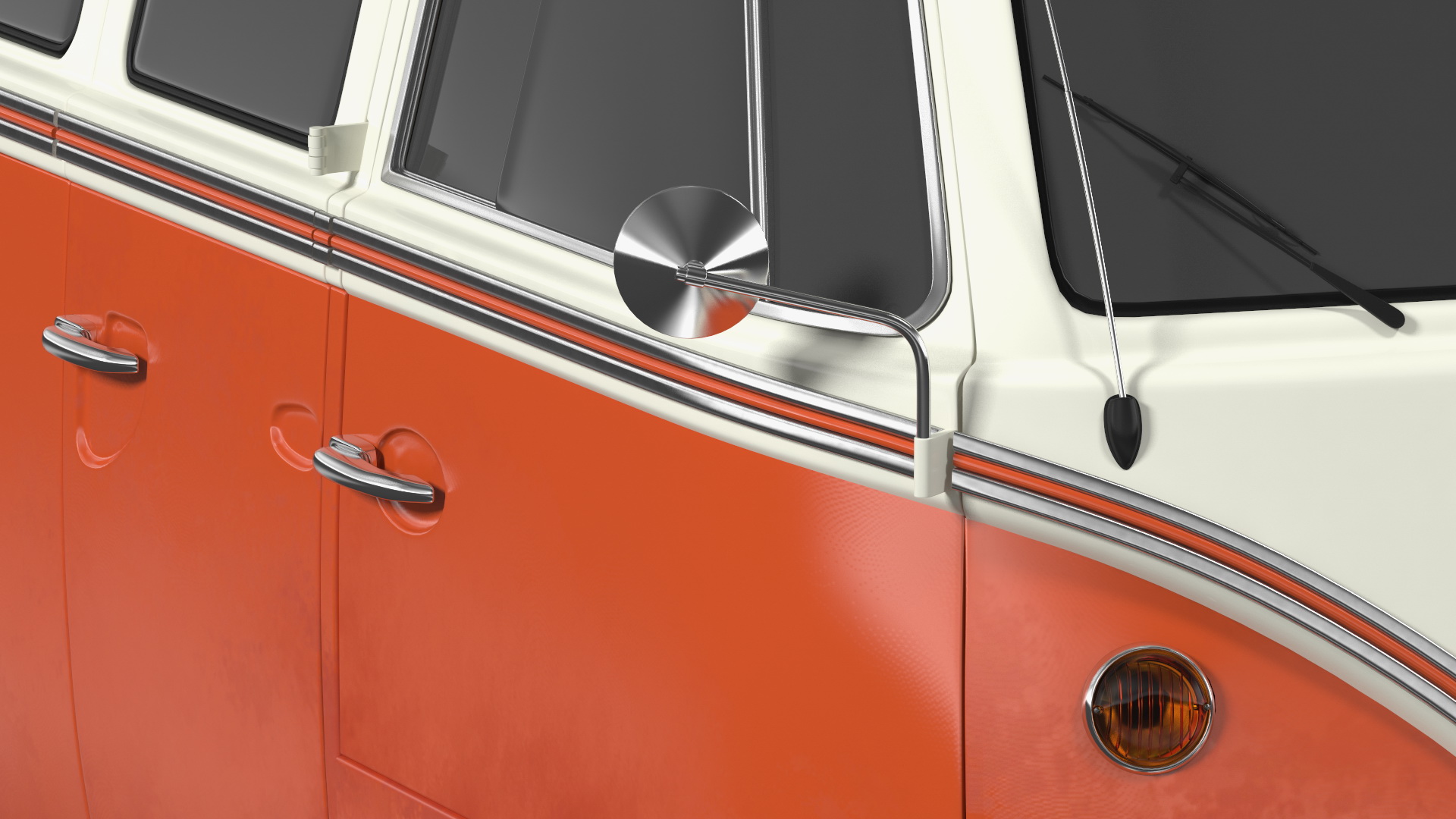 3D Volkswagen Type 2 Exterior Only