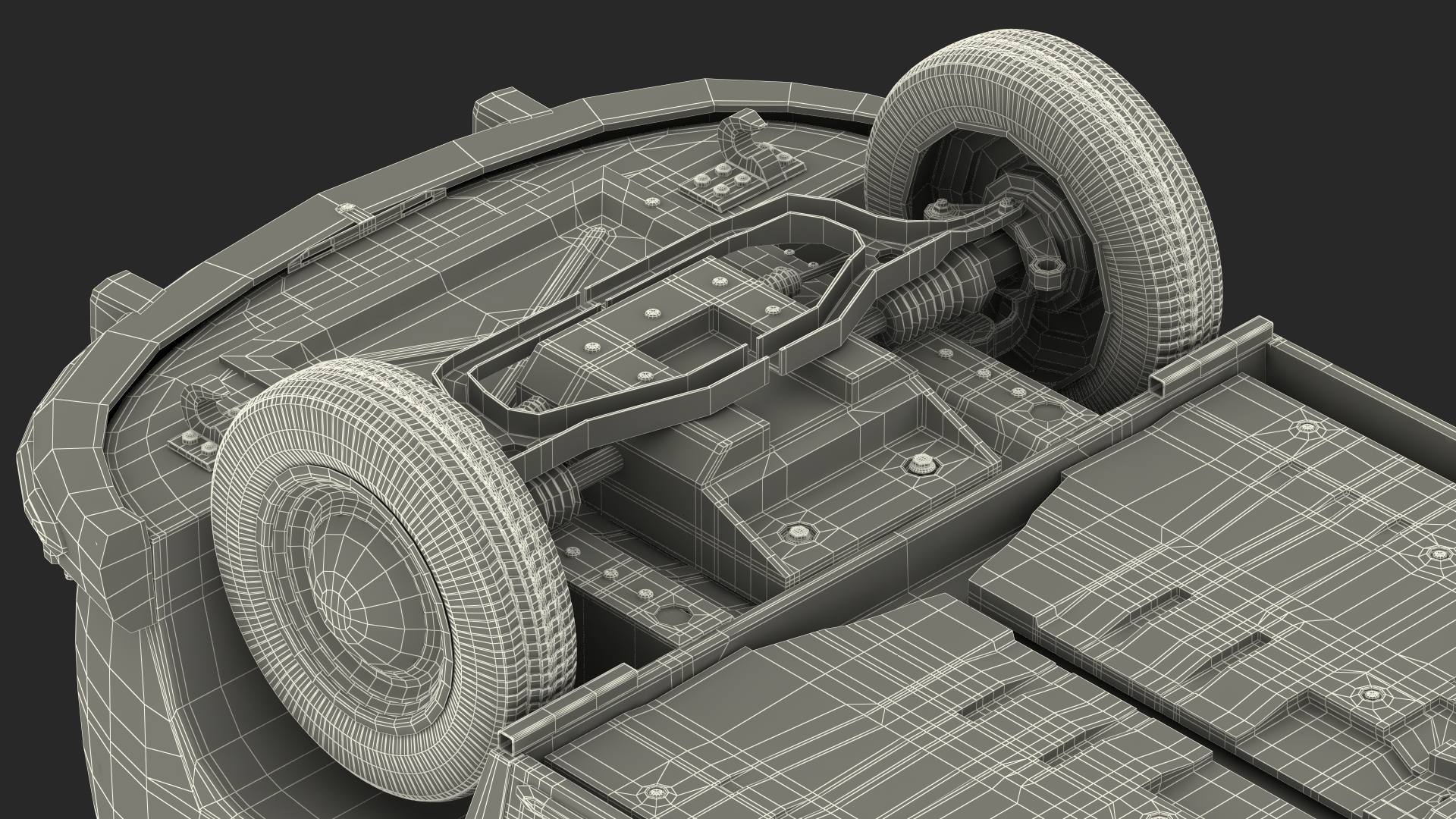 3D Volkswagen Type 2 Exterior Only