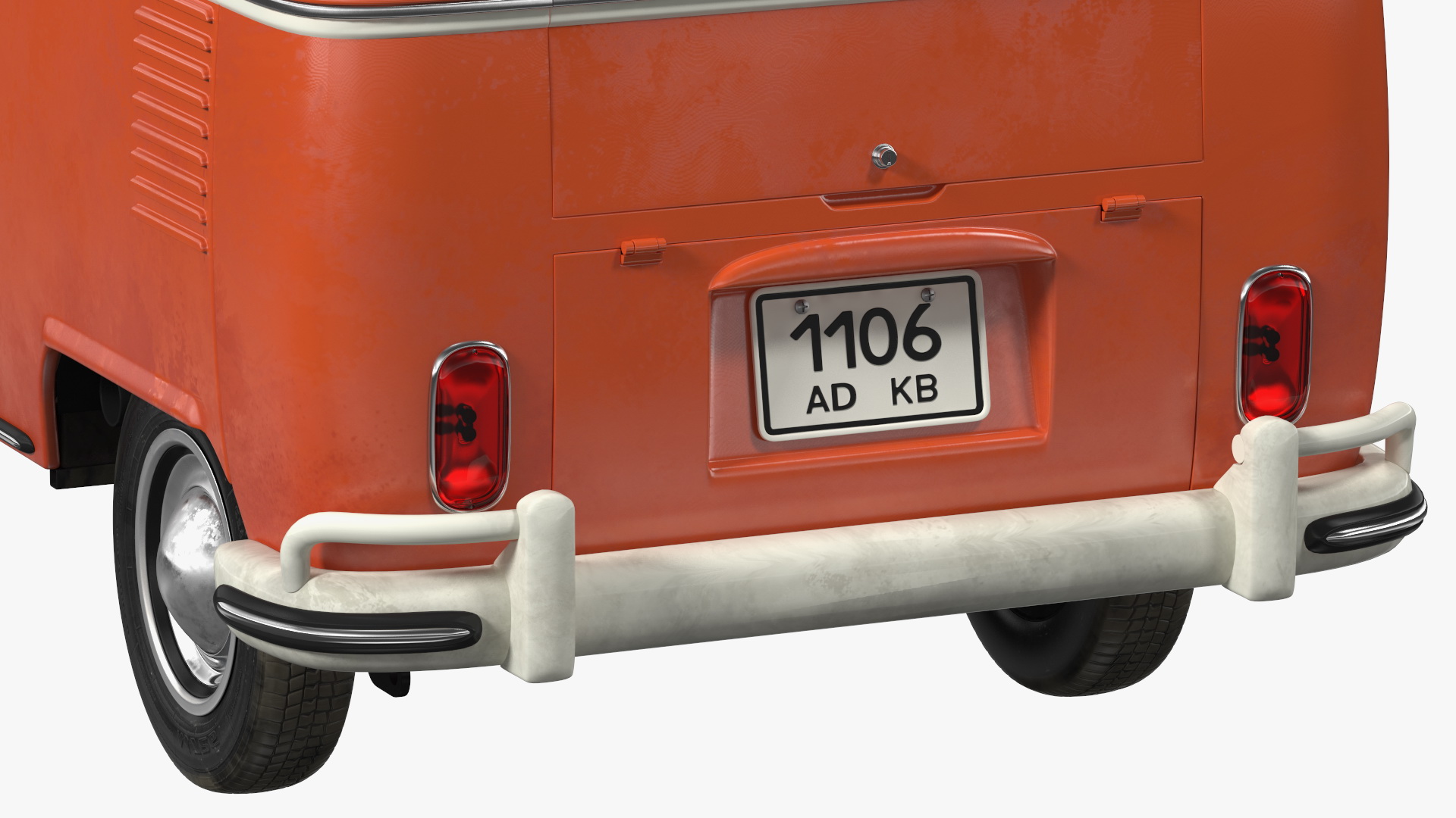 3D Volkswagen Type 2 Exterior Only