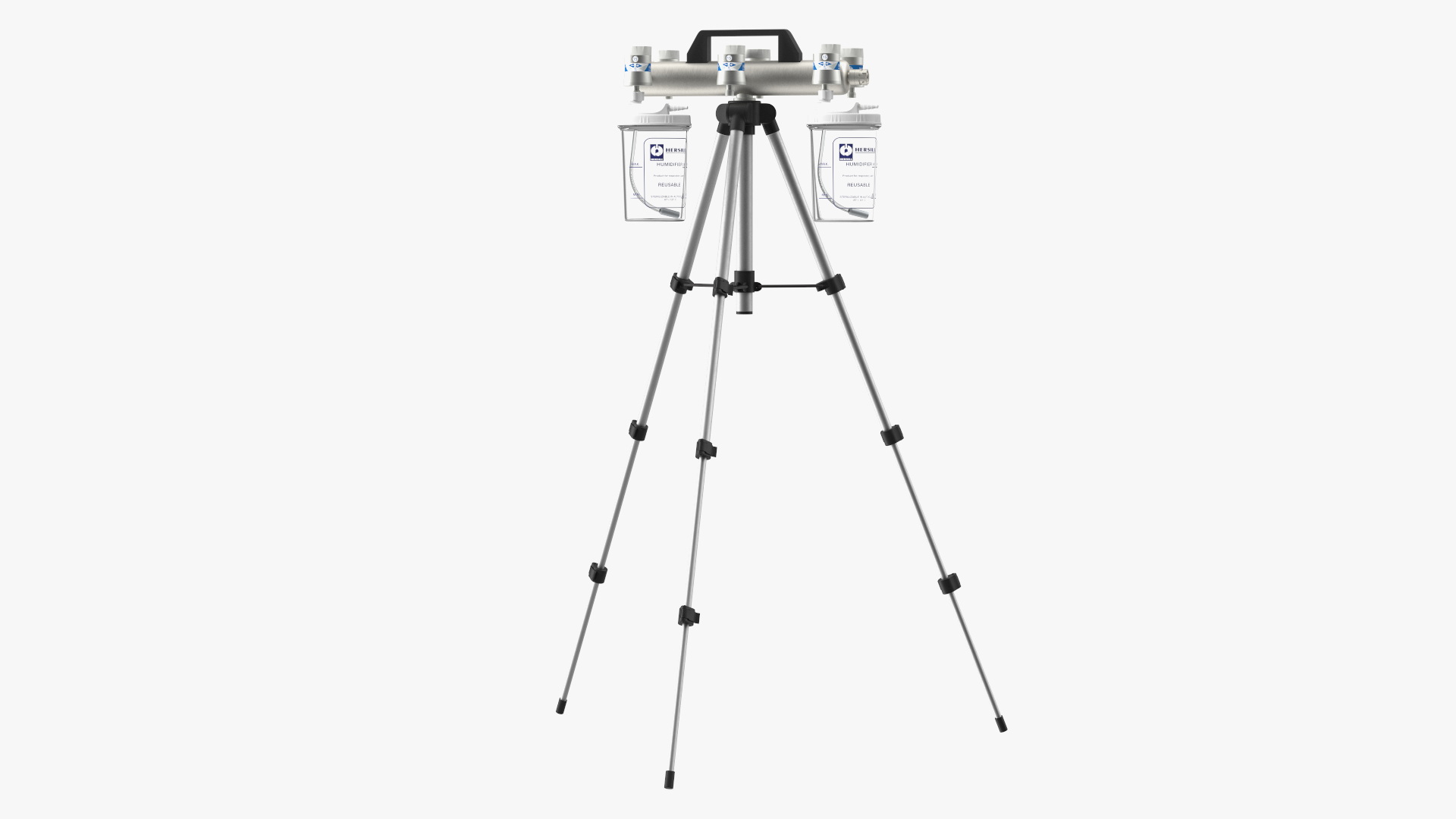 Oxygen Portable System for 6 Patients 3D