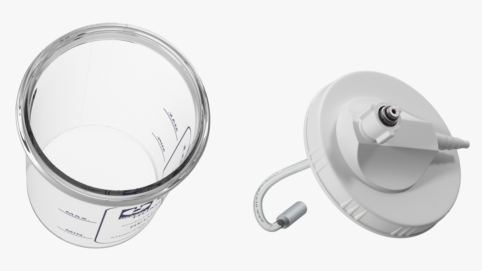 Oxygen Portable System for 6 Patients 3D