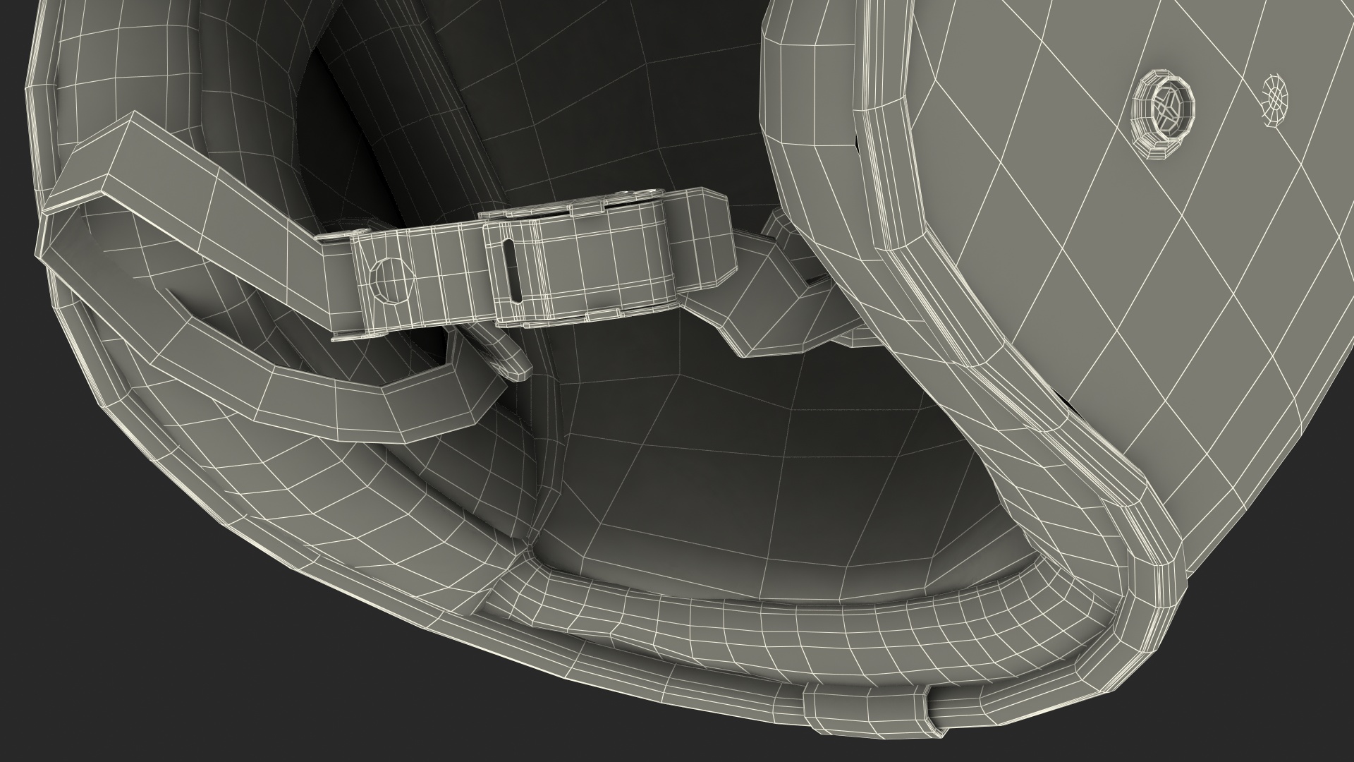 3D Torc Route 66 Helmet with Goggles model