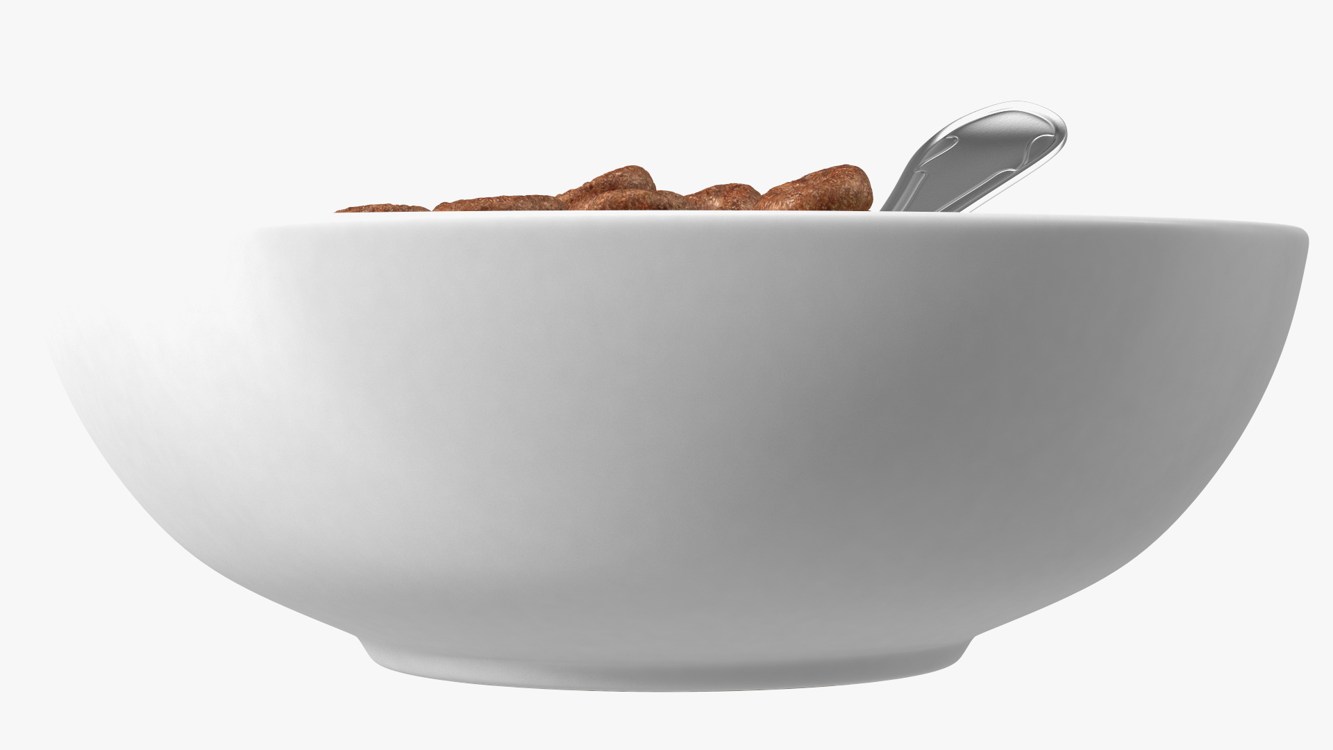 3D model Chocolate Rings Breakfast with Milk