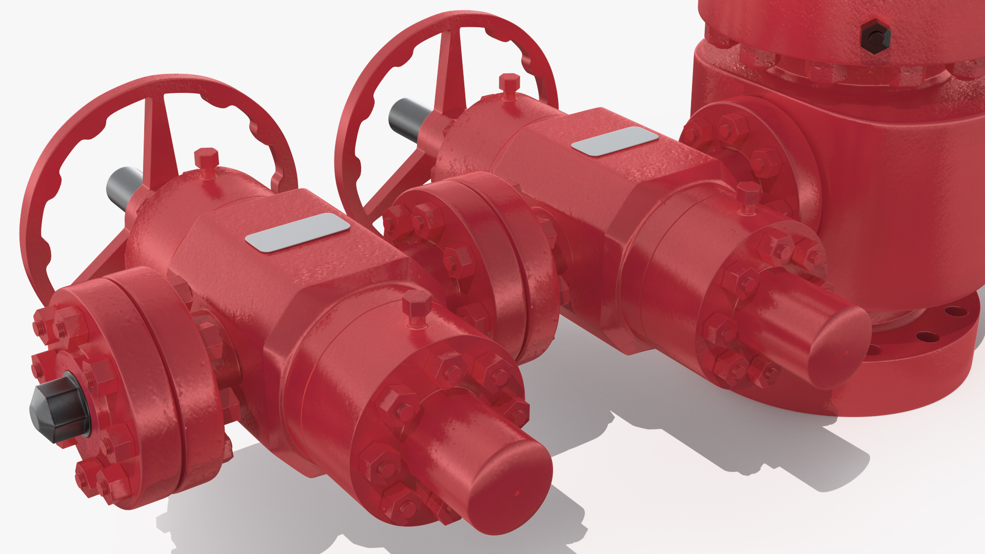 3D Oil Gas Wellhead