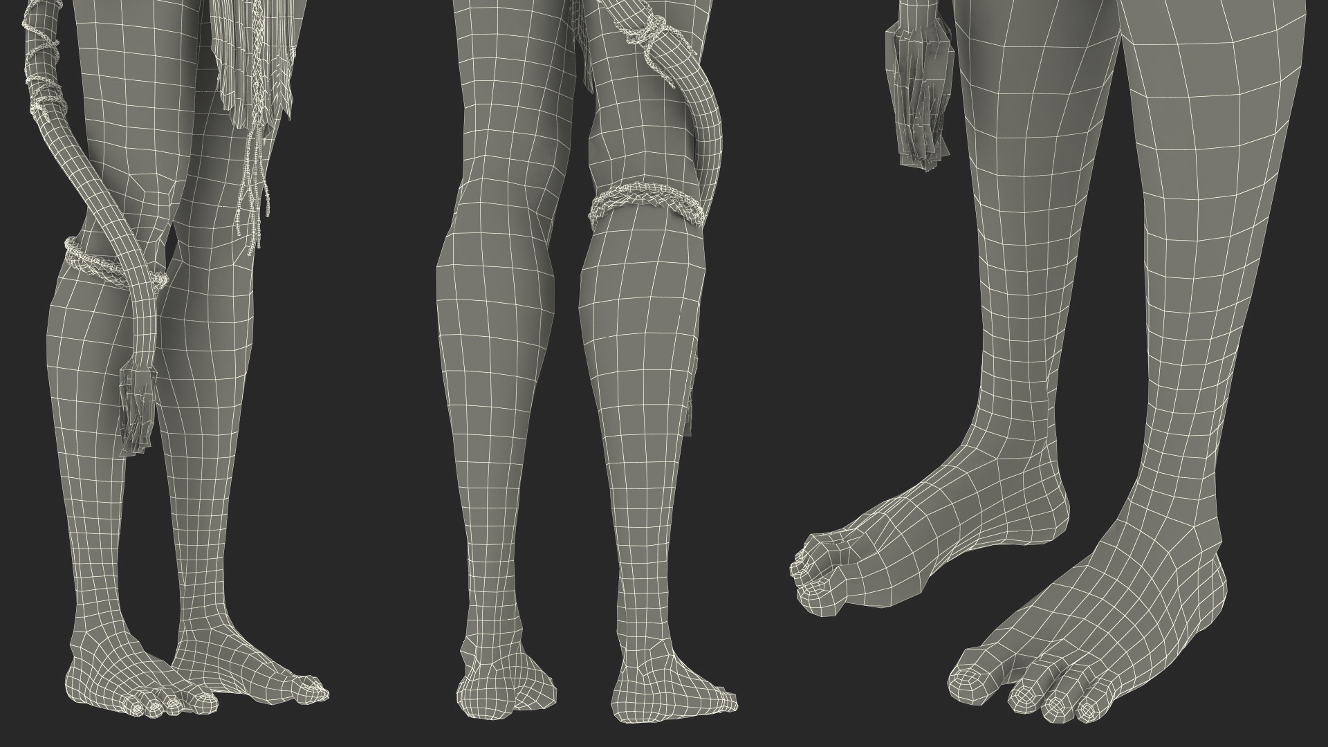3D model Neytiri Avatar Rigged for Maya