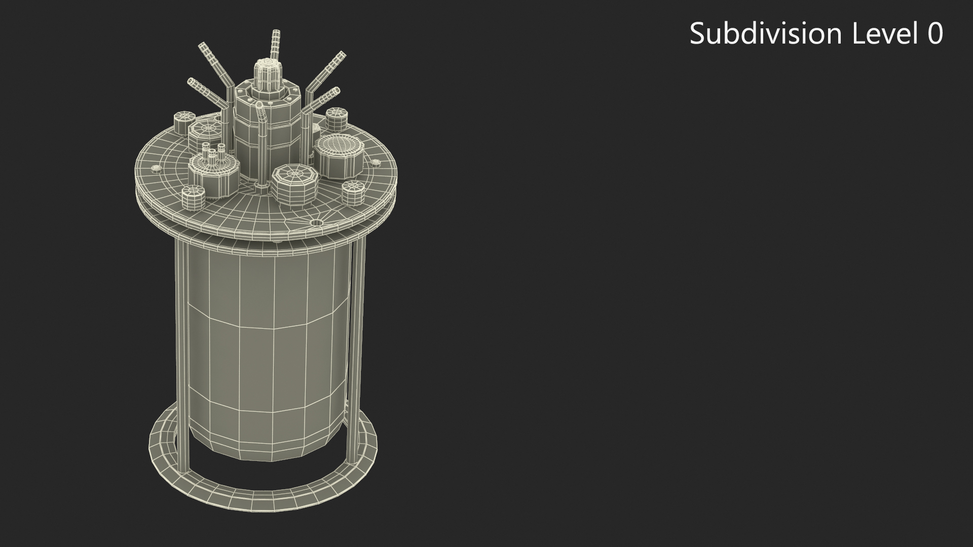 Small Glass Bioreactor 3D