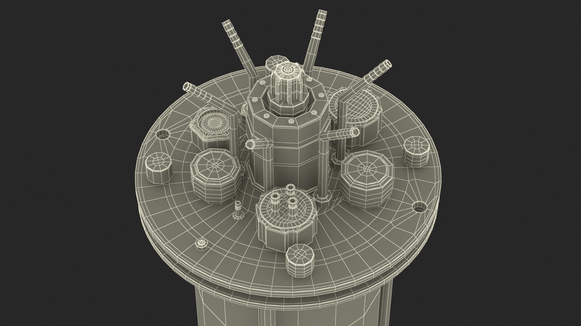 Small Glass Bioreactor 3D