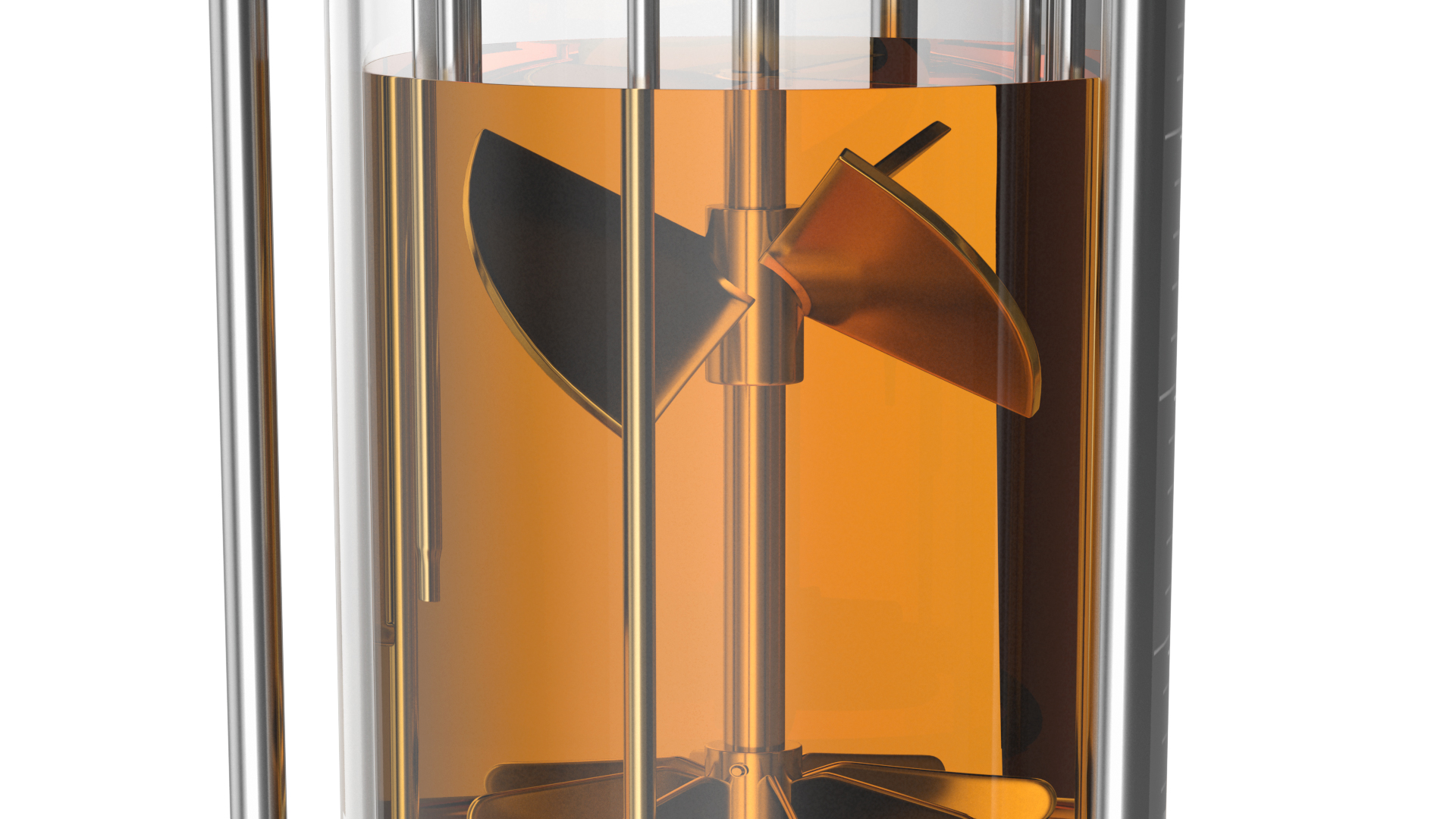 Small Glass Bioreactor 3D