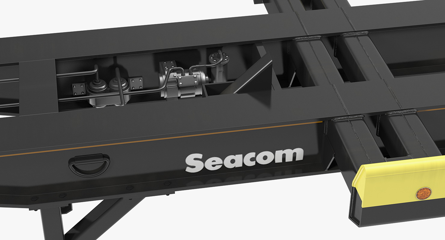 3D Seacom Terminal Chassis for ISO Container