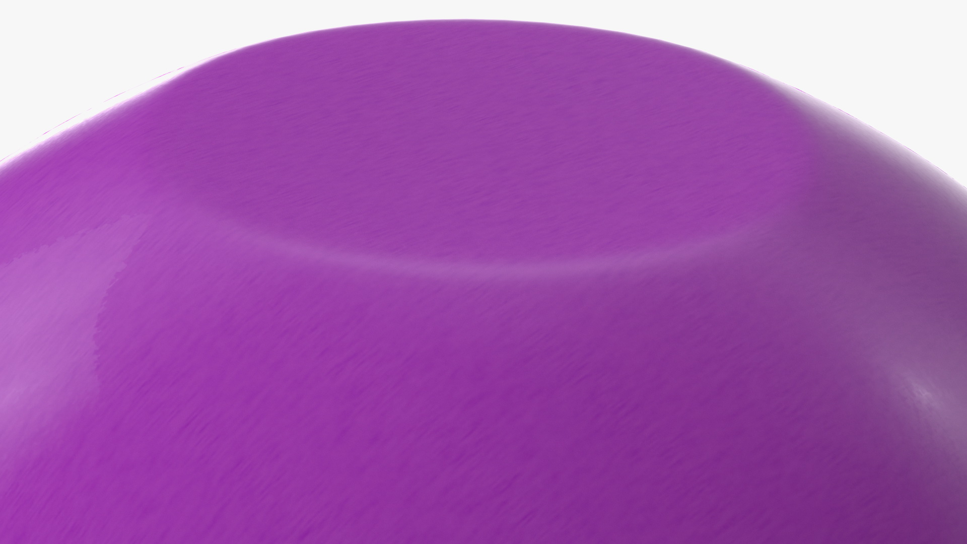 3D model Lit Altar Candle Sphere Purple