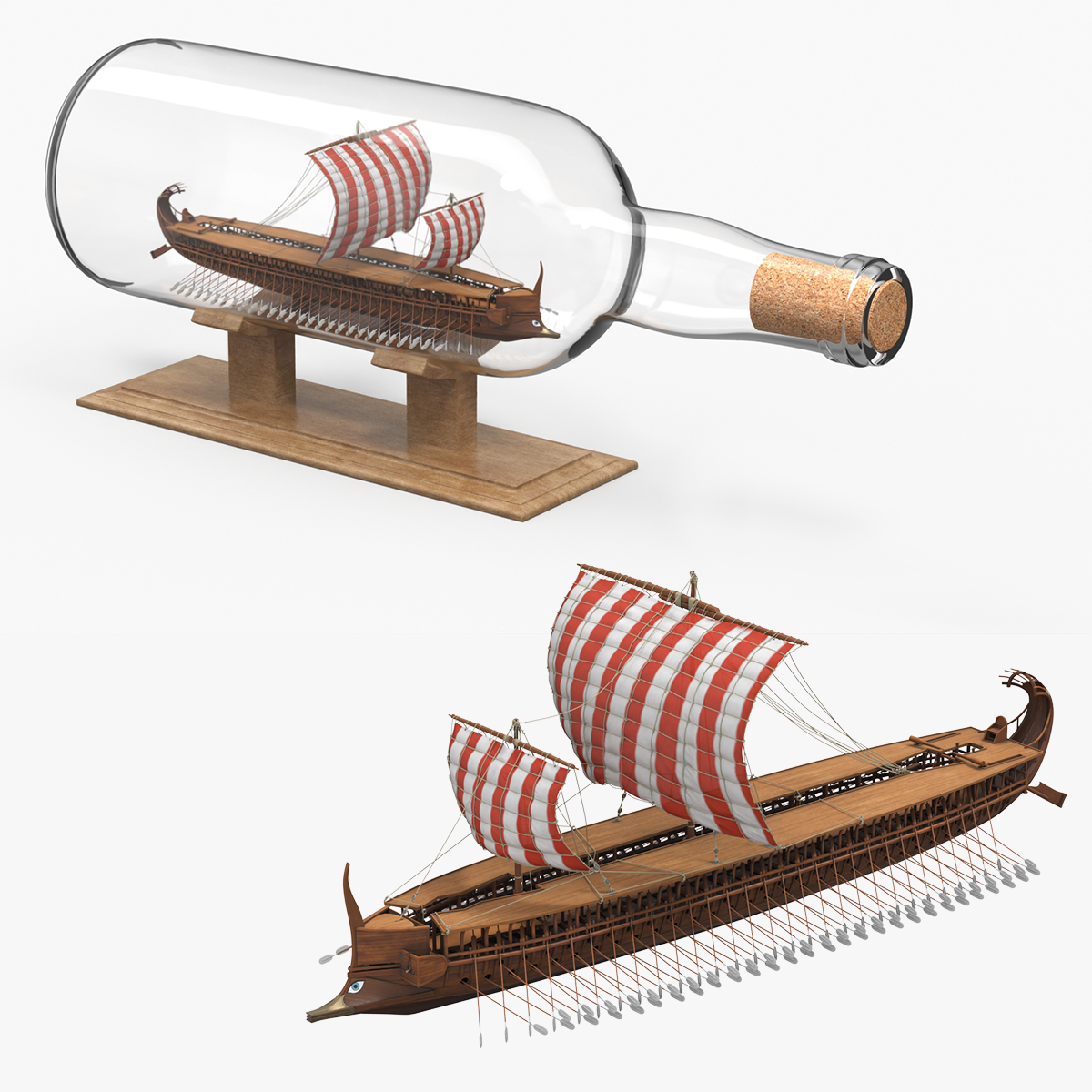 Olympias Greek Trireme Warship - Standard