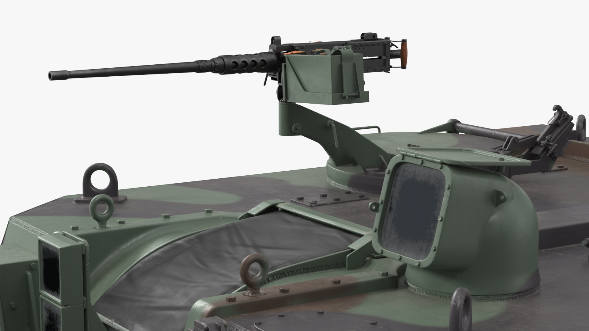 3D model K9 Thunder Howitzer Rigged for Cinema 4D