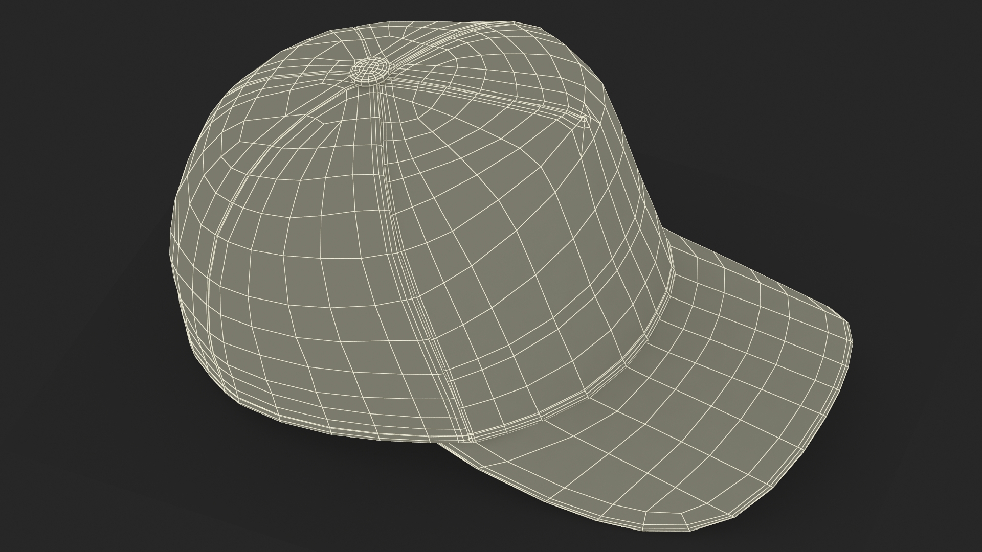 Standing Girl Child in Donald Trump Hat 3D model