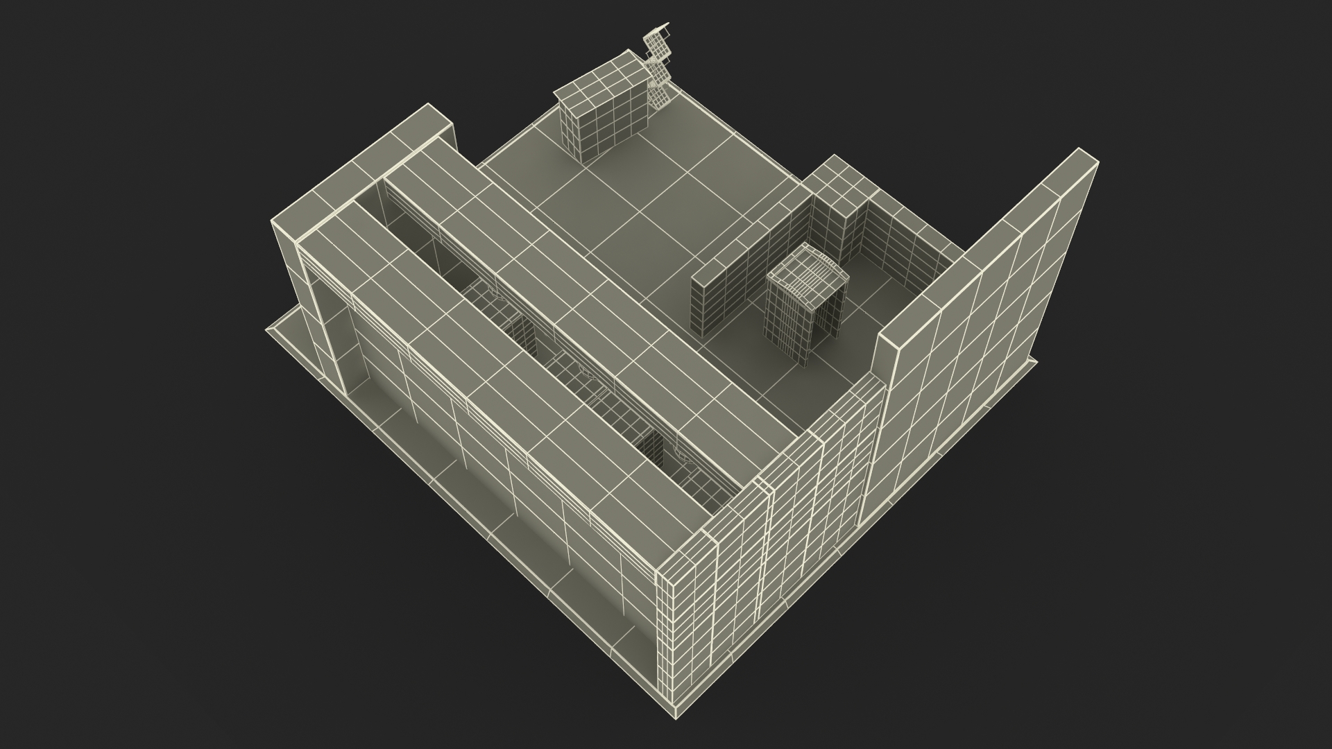 3D model Cozy Stand for Trade Show