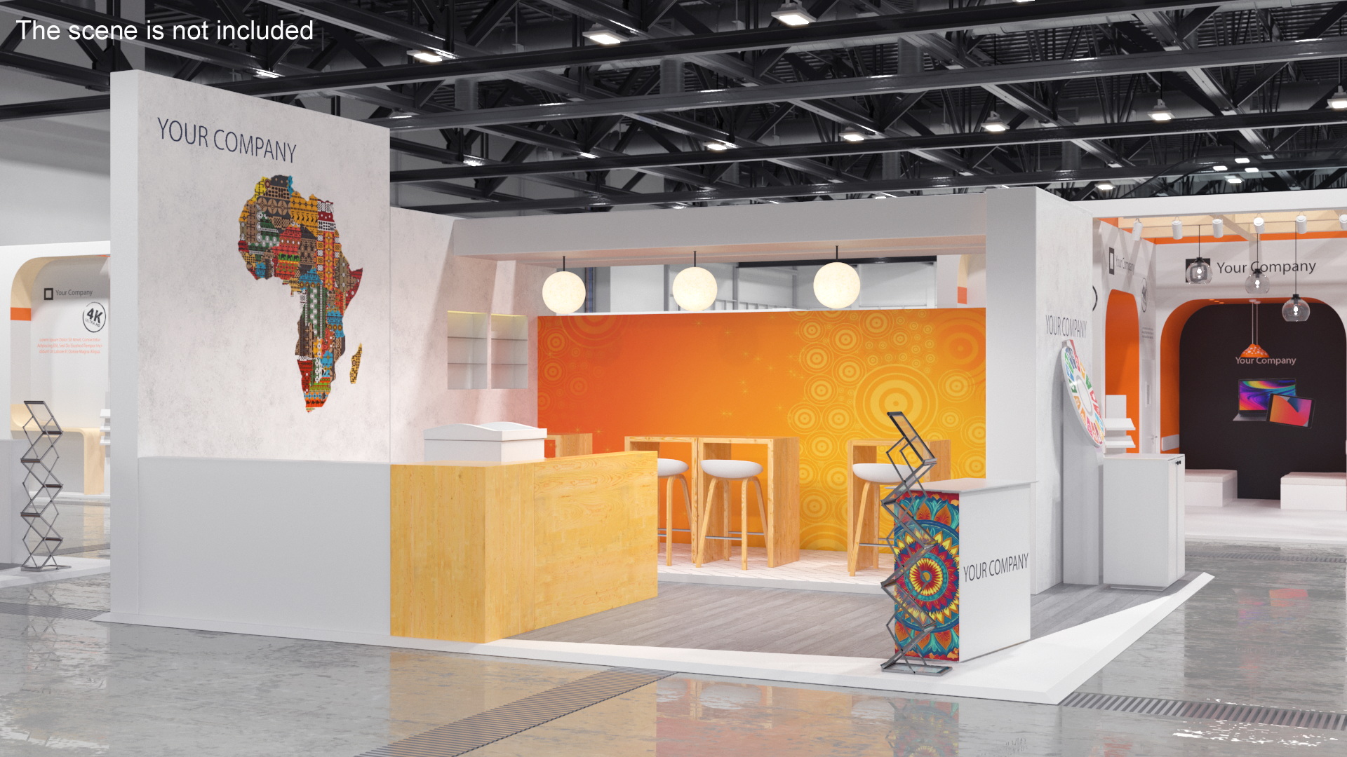 3D model Cozy Stand for Trade Show