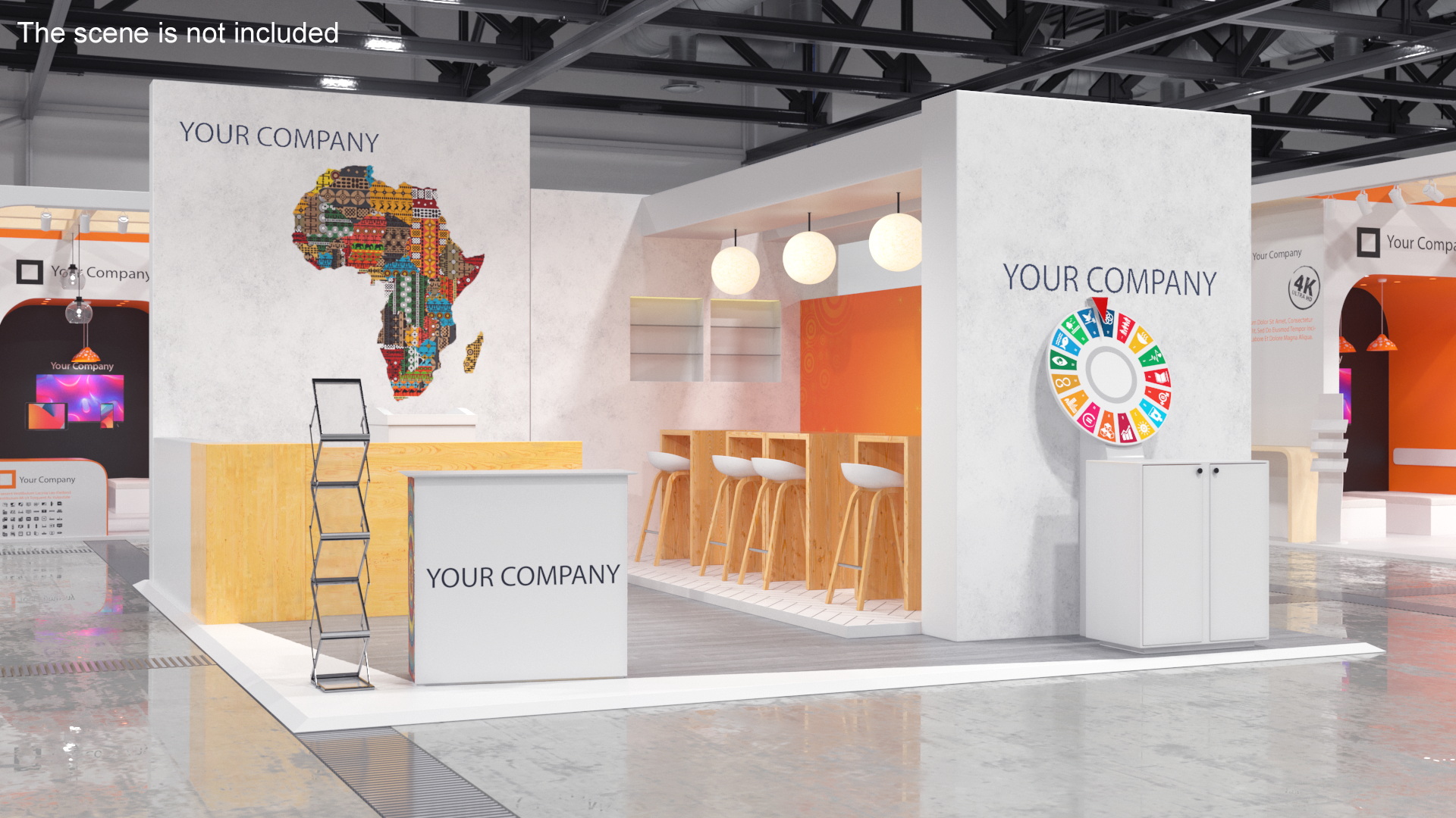 3D model Cozy Stand for Trade Show