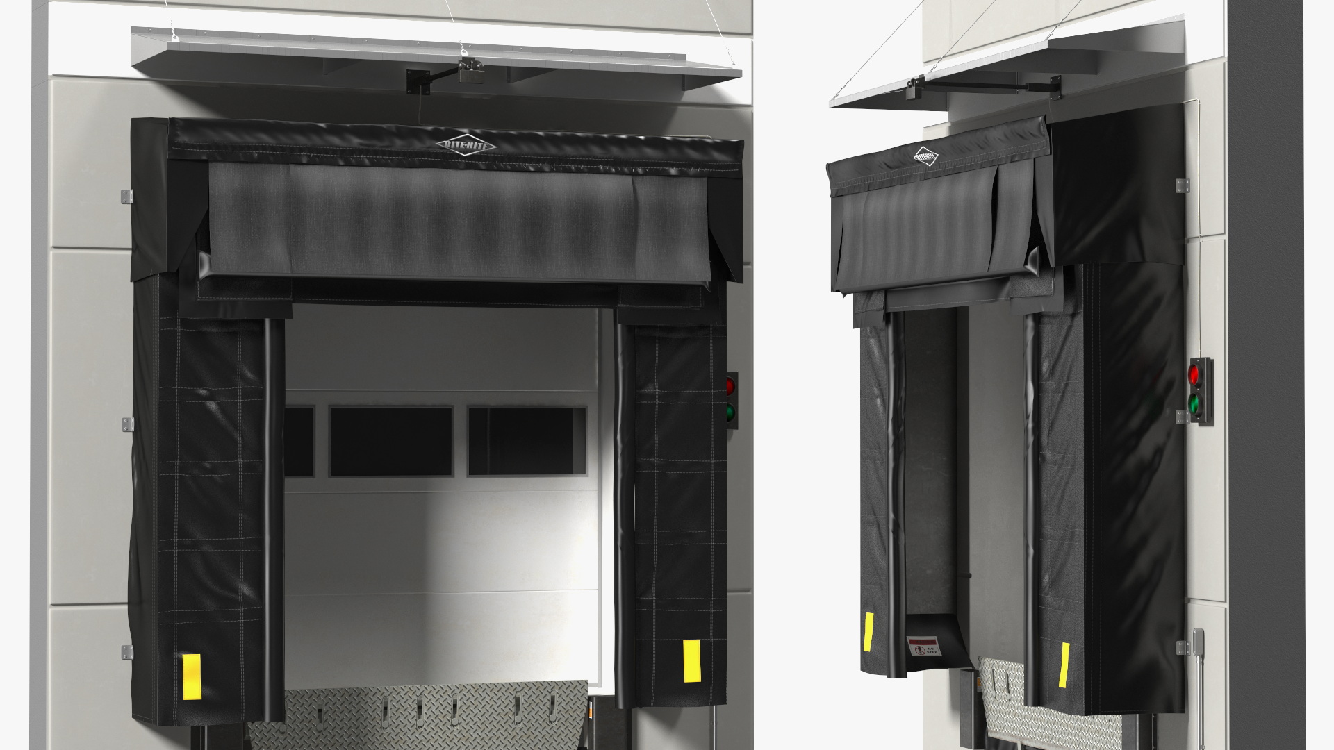 Loading Dock Bay with Roll-Up Door 3D model