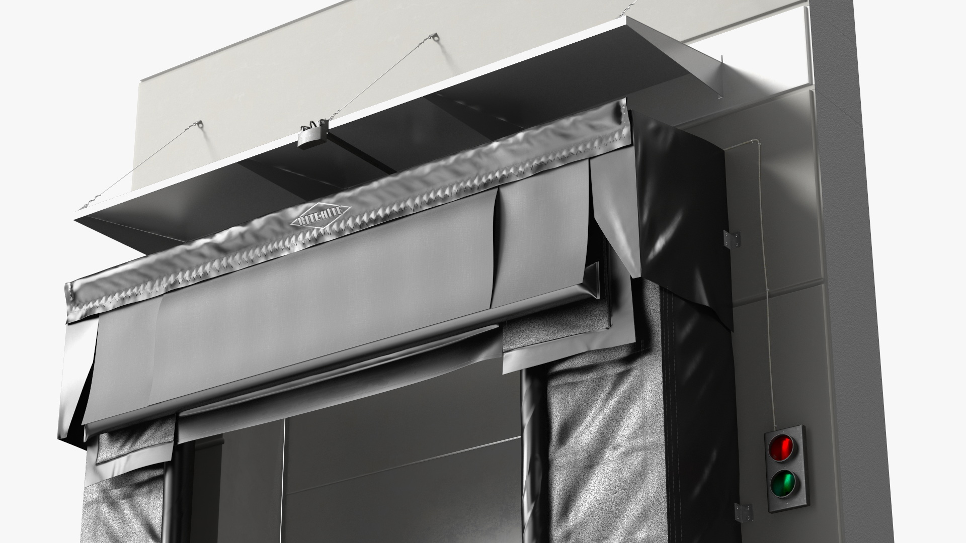 Loading Dock Bay with Roll-Up Door 3D model