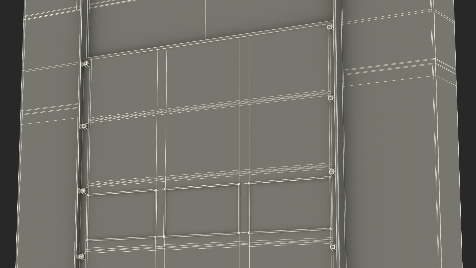 Loading Dock Bay with Roll-Up Door 3D model