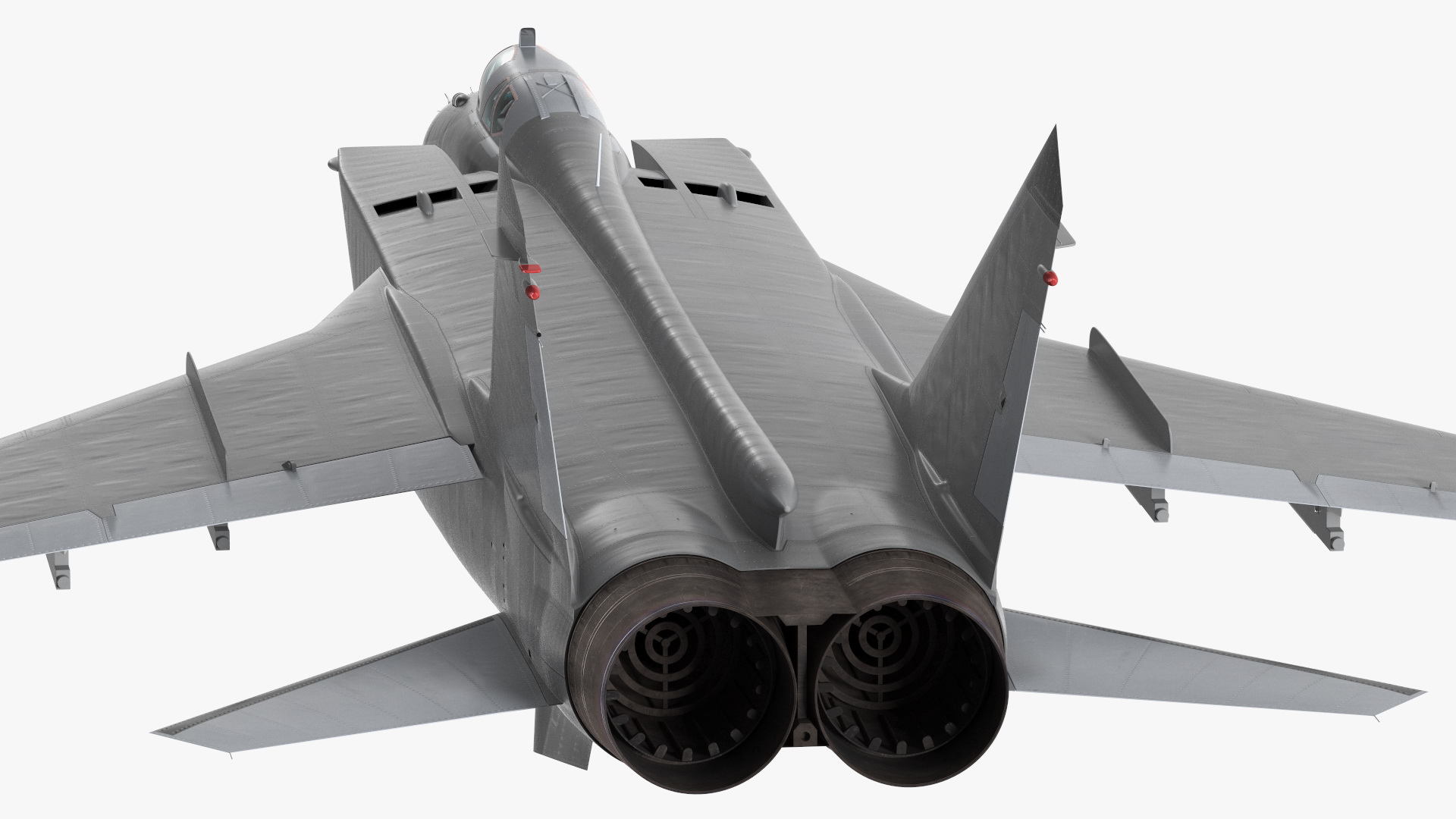 3D Supersonic Interceptor Aircraft Flight model