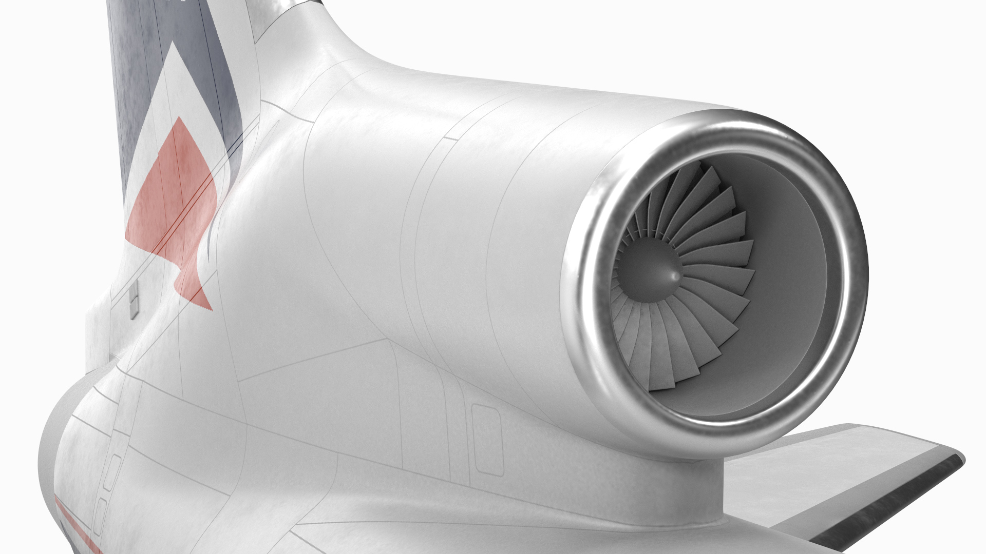 Delta Air Lines Lockheed L-1011 TriStar 3D model