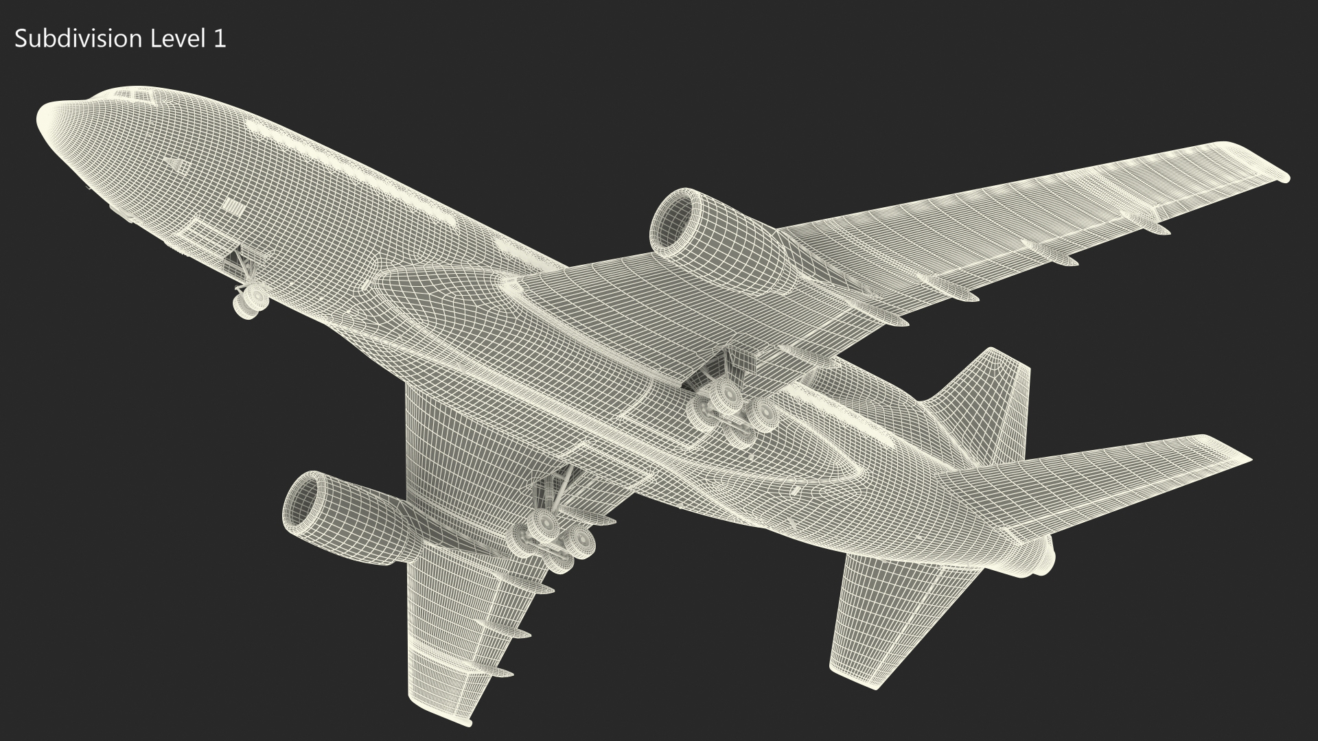 Delta Air Lines Lockheed L-1011 TriStar 3D model