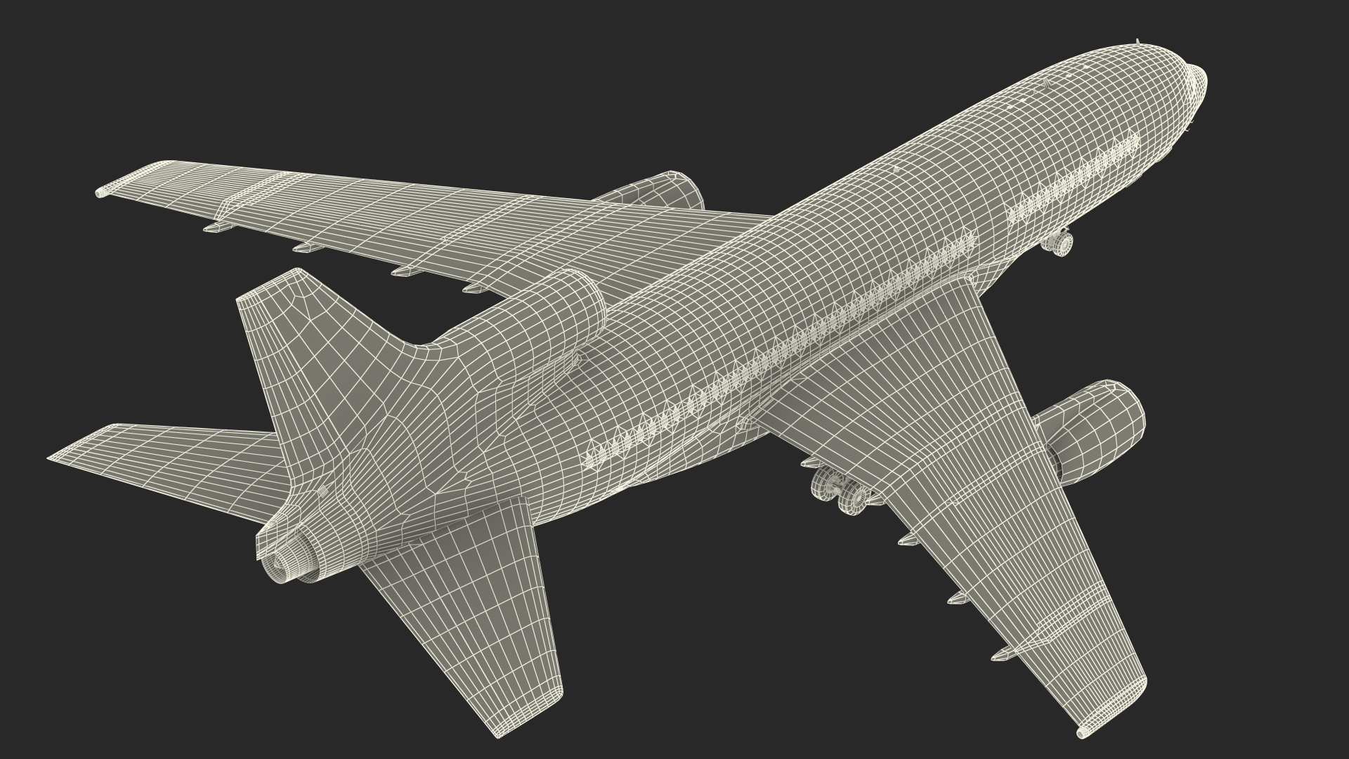 Delta Air Lines Lockheed L-1011 TriStar 3D model