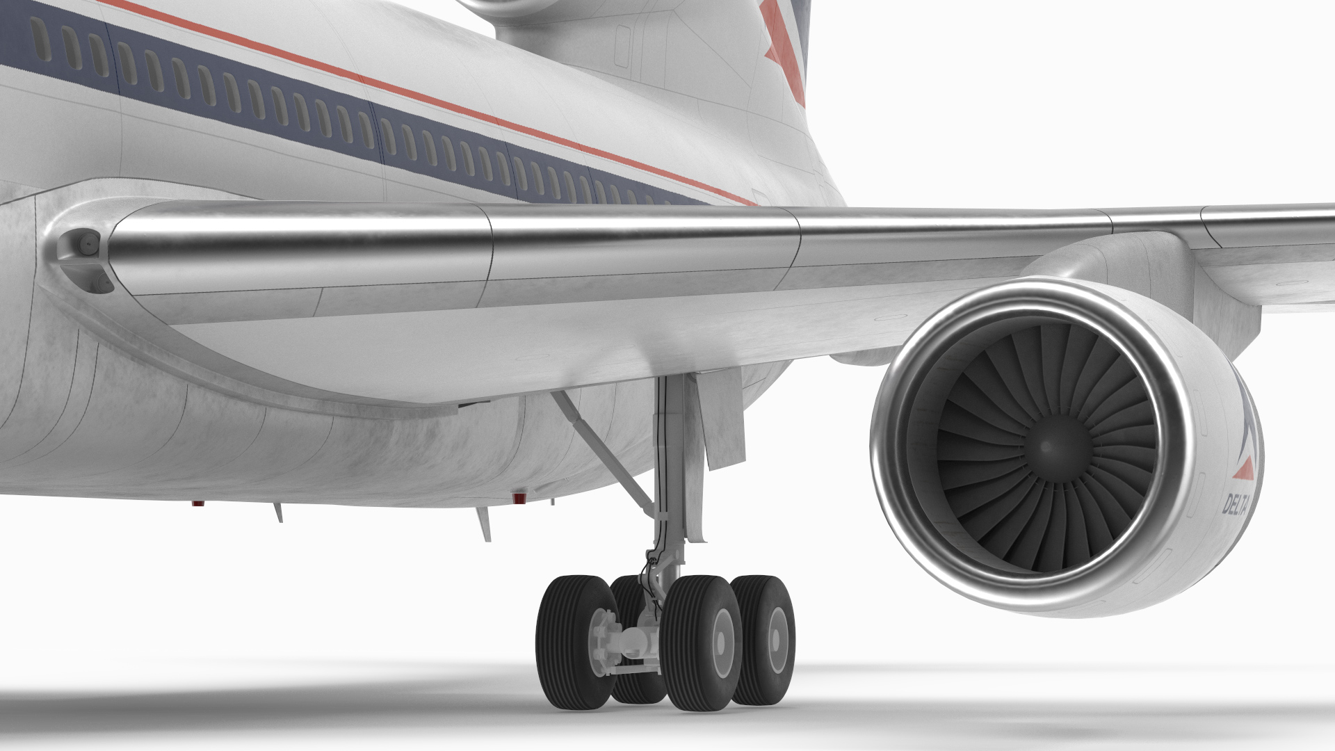 Delta Air Lines Lockheed L-1011 TriStar 3D model