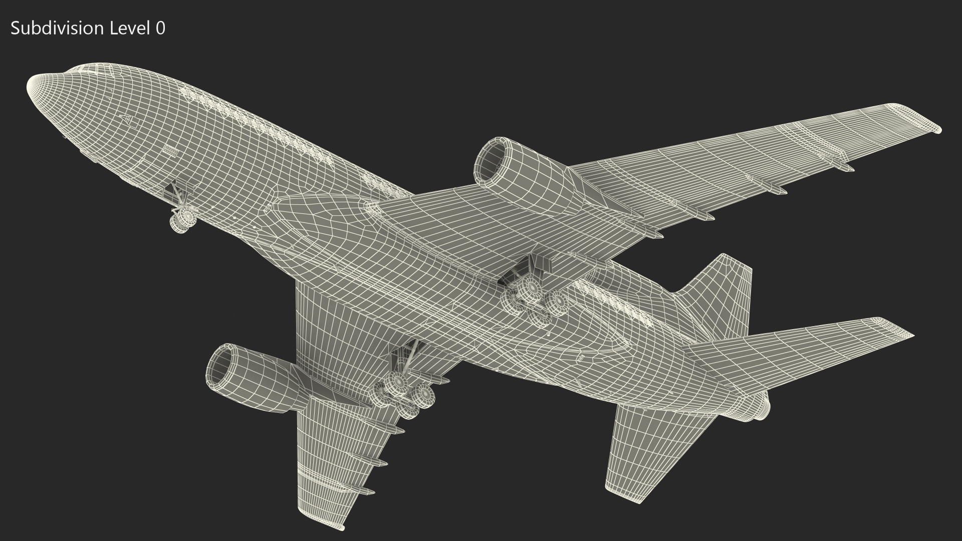 Delta Air Lines Lockheed L-1011 TriStar 3D model