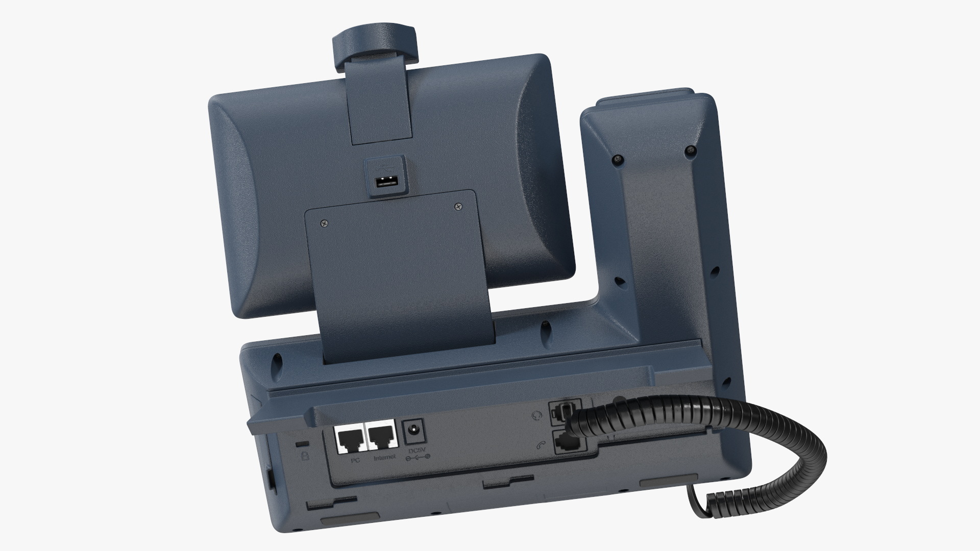 Smart Video IP Phone Matrix Blue Lights On 3D