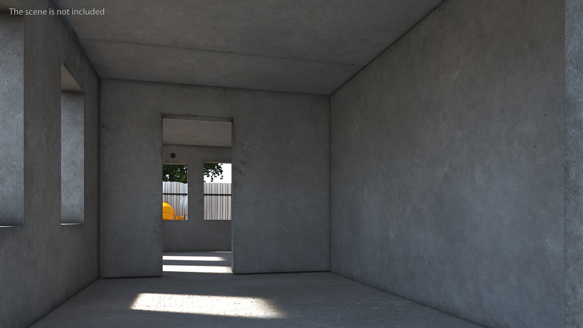3D Precast Concrete Panel House model