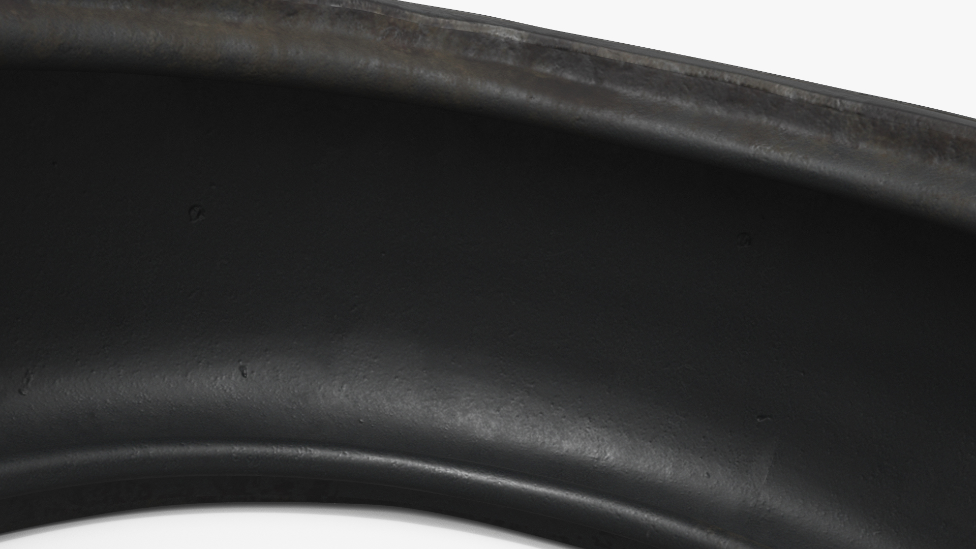 Torn Car Tire Black Used - view 9