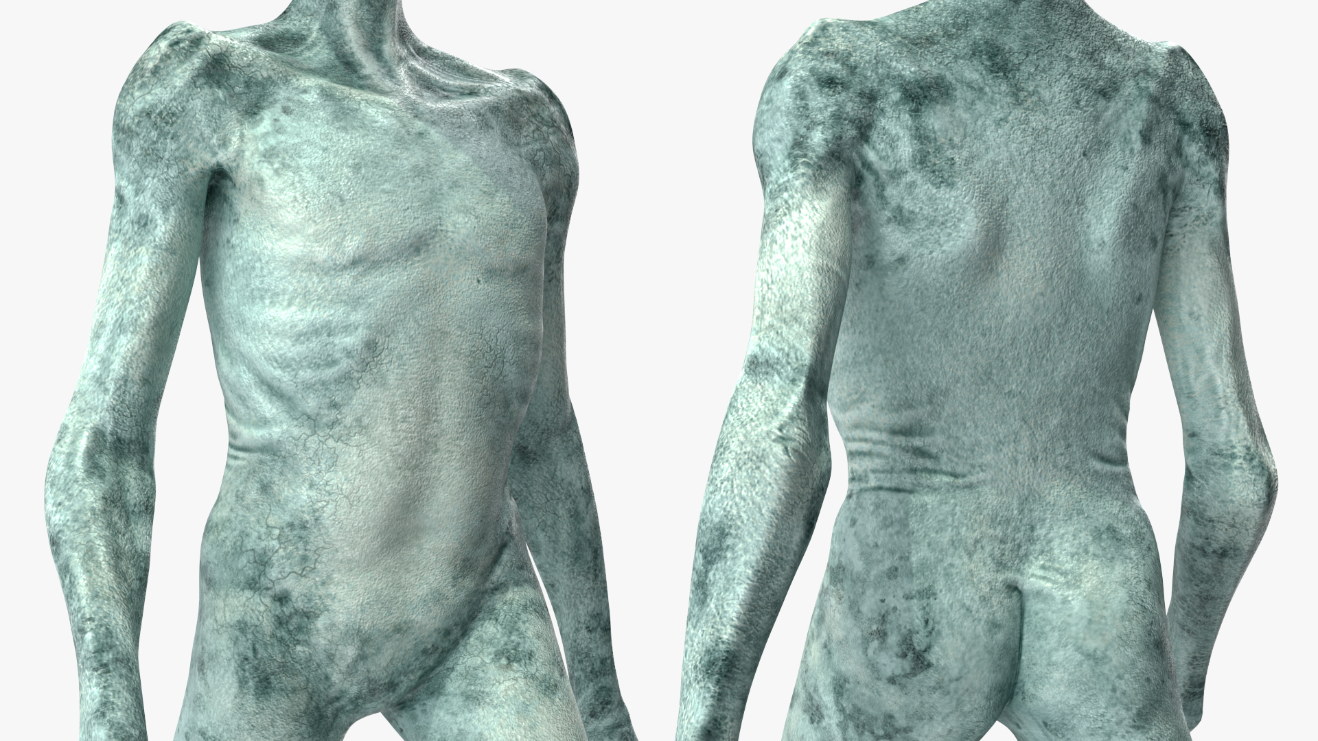 Extraterrestrial Alien Rigged 3D model