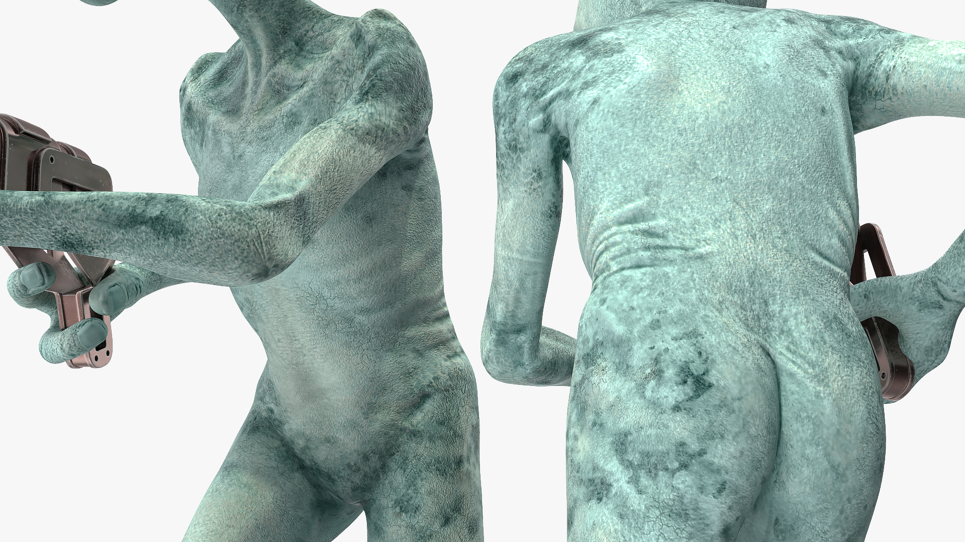 Extraterrestrial Alien Rigged 3D model
